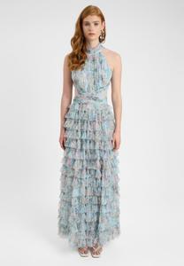 Платье BEAUUT RUFFLE, Multicolour/Blue