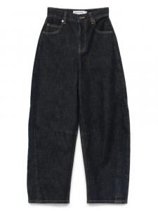 Джинсы с высокой талией Self-Portrait, синий