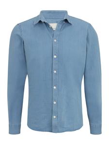 Джинсовая рубашка Casual Friday Regular fit Button Up Shirt Anton, светло-синий