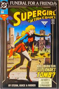 Funeral for a Friend Comic Book (Supergirl in Action Comics #686, 6) (DC Comics)