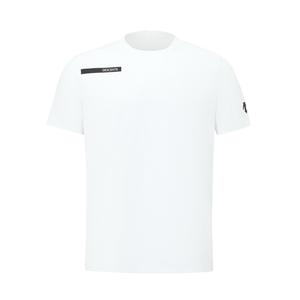 Футболка мужская с коротким рукавом из трикотажа DESCENTE, ярко-белый