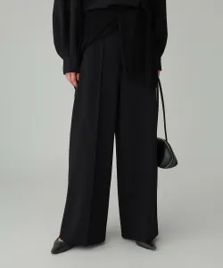 Брюки из жоржета Babylone, цвет Black 19