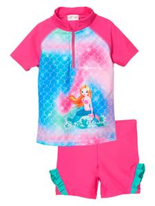 Купальник Playshoes 2tlg Badeoutfit Meerjungfrau, цвет pink/bunt
