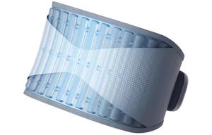 Массажный пояс для талии с воздушными колоннами, поддержкой, термотерапией и индивидуальной посадкой PPM3206B PHILIPS, темно-серый