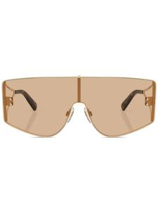 Солнцезащитные очки-маска DNA Dolce & Gabbana Eyewear, золотой