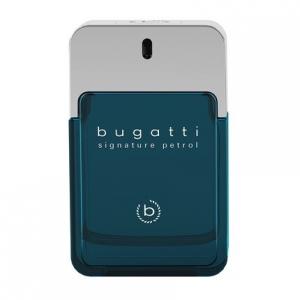 Bugatti Signature Petrol Men's Perfume 100 мл - Свежая туалетная вода с цитрусовым и водным ароматом для любого случая - Свежий, пряный и мистический