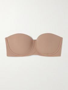 Бюстгальтер без бретелек подходит всем Skims, светло-коричневый
