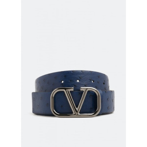 Ремень VALENTINO GARAVANI VLogo Signature belt, синий