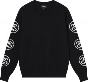 Свитер Stussy SS-Link Sweater 'Black', черный