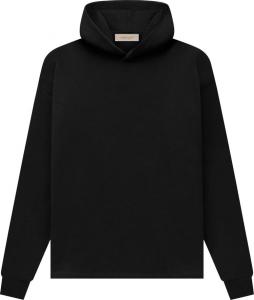Худи Fear of God Essentials Relaxed Hoodie 'Stretch Limo', черный