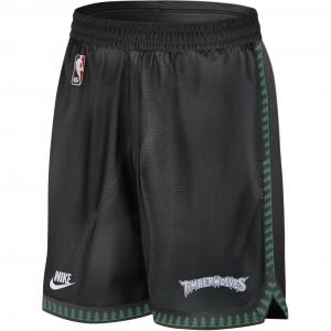 Мужские шорты Dri-FIT NBA 8 дюймов (2025/26) Minnesota Timberwolves DNA Hardwood Classics Nike, черный