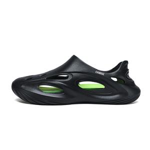 CAMOSI Клоги мужские черно-зеленые, цвет Black Green