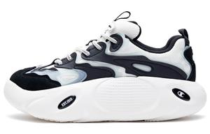 Женские спортивные массивные кроссовки Champion в стиле ретро, Black/White