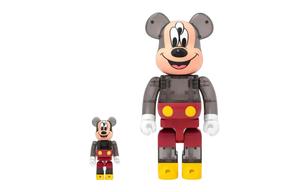 BE@RBRICK X Clot X 3125C X Disney трехглазый Микки Маус прозрачный черный