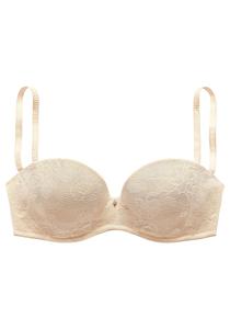 Бюстгальтер-балконет LASCANA, бежевый