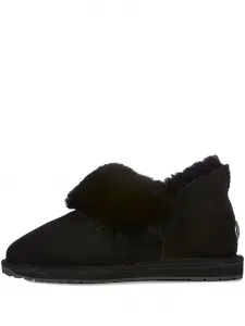 Слиперы с меховой отделкой Emu Australia, черный