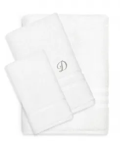 Набор из 3 банных полотенец Denzi из турецкого хлопка с индивидуальным дизайном Linum Home, D