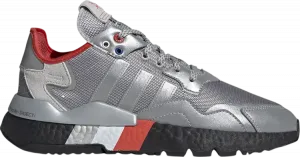 Кроссовки Adidas Nite Jogger, серебряный