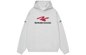 Толстовка унисекс Srme, 2 шт. (серый с цветочным принтом + серый с цветочным принтом)