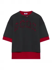 Футболка с логотипом Gcds, серый