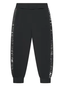 Спортивные брюки с логотипом Balmain Kids, черный