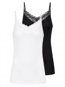 Mey Майка 'Amour' в крапчатом черном цвете