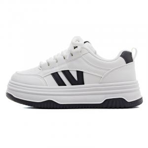 HUANQIU Легкие низкие кроссовки для скейтбординга, увеличивающие рост, женские, белые, черные