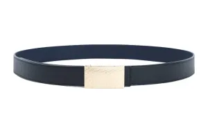 Кожаный ремень мужской черный DIOR