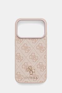 Чехол для iphone 17 pro Guess, розовый