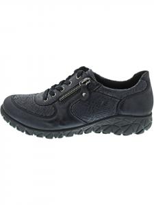 WALDLÄUFER Тяжелые спортивные кроссовки на шнуровке, синие