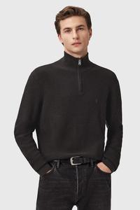 Шерстяной свитер ASPEN Allsaints, коричневый