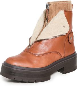 Женские сапоги верховой езды Sam Edelman Penny 2 с широким голенищем, Tawny Brown Leather