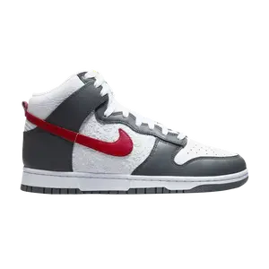 Кроссовки Dunk High, цвет Embossed Hoops - Iron Grey Gym Red