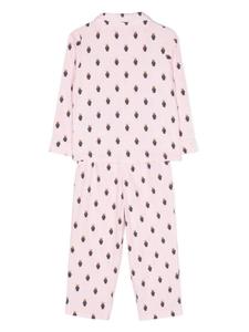 Ralph Lauren Kids пижама Polo Bear, розовый