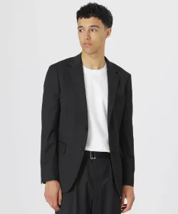 Жакет из смесовой шерстяной саржи Loveless, цвет Black