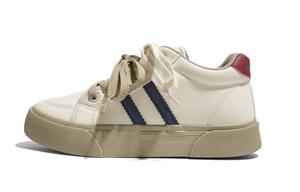 Абразивостойкие увеличивающие рост нескользящие низкие повседневные кроссовки women's RENBEN, бежевый