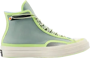Кроссовки Converse Chuck 70 High Seam Tape - Iceberg Green, зеленый