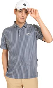 Мужская рубашка-поло Callaway с коротким рукавом (впитывает пот, быстро сохнет, имеет охлаждающую подкладку) / для гольфа / C25134107 Мужская, темно-синий