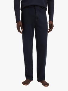 Брюки для пижамы BOSS из хлопковой смеси с кулиской HUGO BOSS, Dark Blue