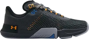 Кроссовки Under Armour TriBase Reign 4 Pitch Grey Black, серый