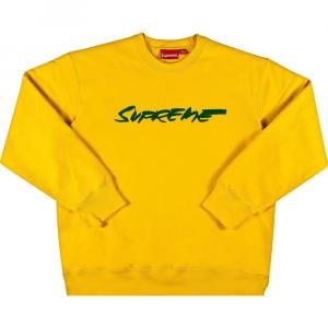 Свитшот Supreme Futura Logo Crewneck, желтый