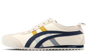 Onitsuka Tiger Mexico 66 амортизация низкие повседневные кроссовки unisex бежевый navy blue