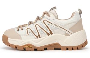 Женские низкие повседневные кроссовки C°BANNER, белый/абрикосовый