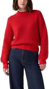 Женский свитер Levi's Snowflake Crew, (New) Anneli Geo True Red