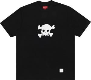 Футболка Supreme Skull Short-Sleeve Top 'Black', черный