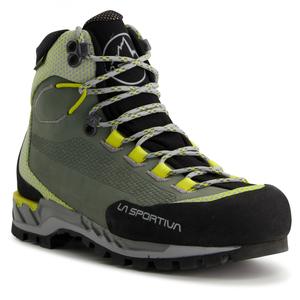 Горные ботинки La Sportiva Women's Trango Tech Leather GTX, черно-зеленый