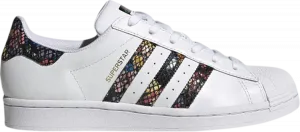 Кроссовки Adidas Wmns Superstar 'Floral Twist Stripes', черный