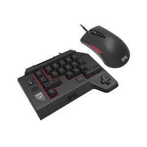 Игровой комплект HORI T.A.C. FOUR TYPE K2 (PS4/PS3/PC), чёрный