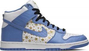 Лимитированные кроссовки Nike Supreme x Dunk High Pro SB 'Blue', синий