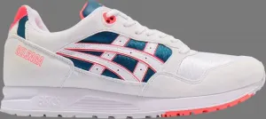 Кроссовки gel saga 'white flash coral' Asics, белый